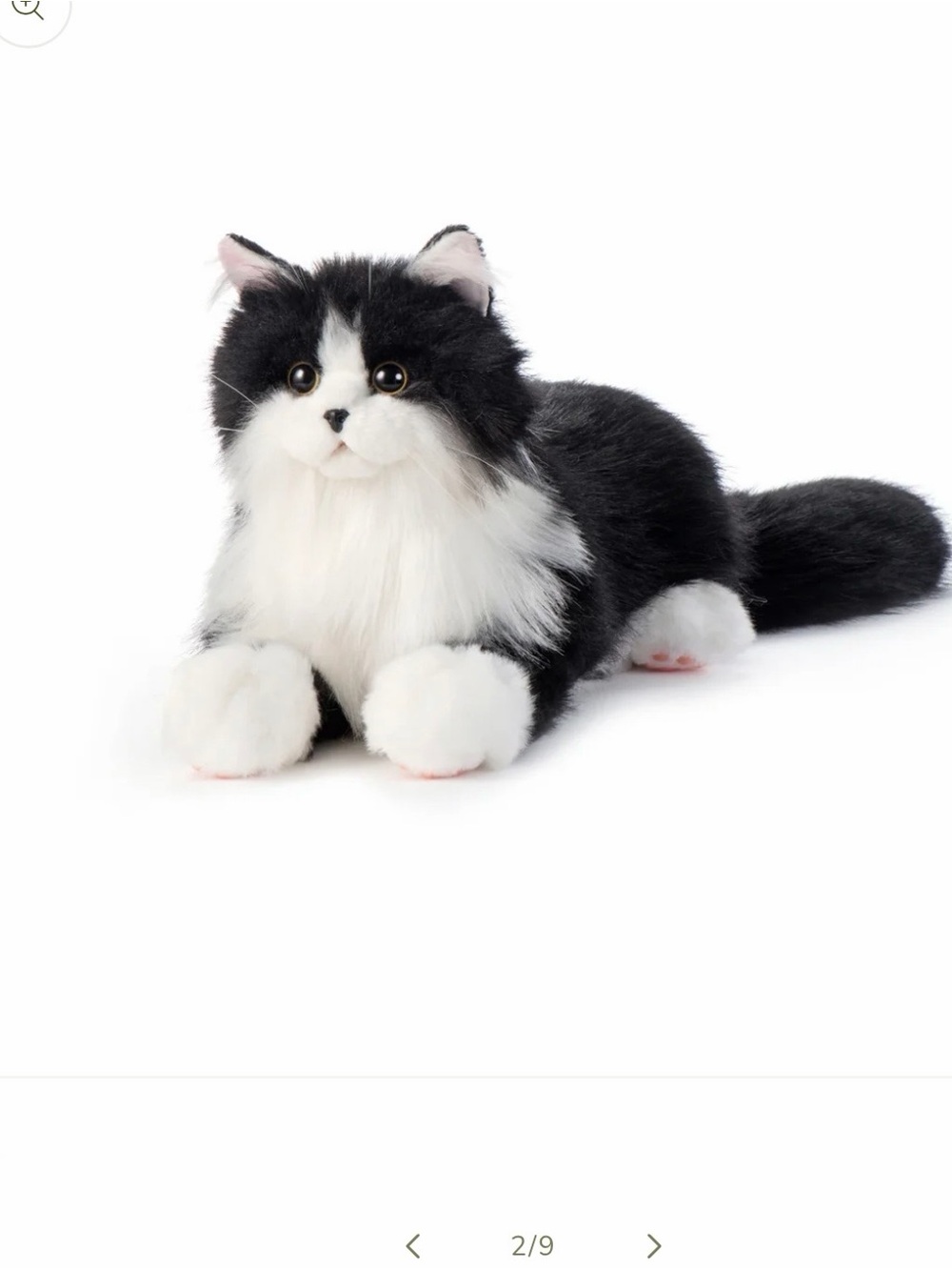 BN Chongker Tuxedo Weighted Stuffed Cat - Picture 3 of 8